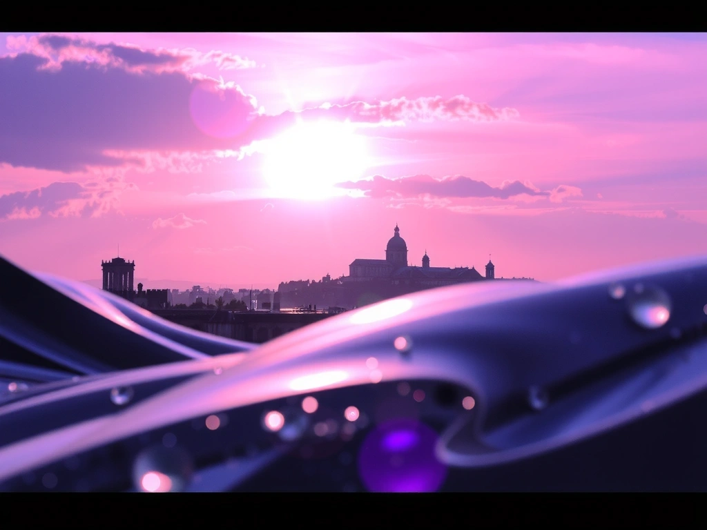 Abstract Prism Reflection